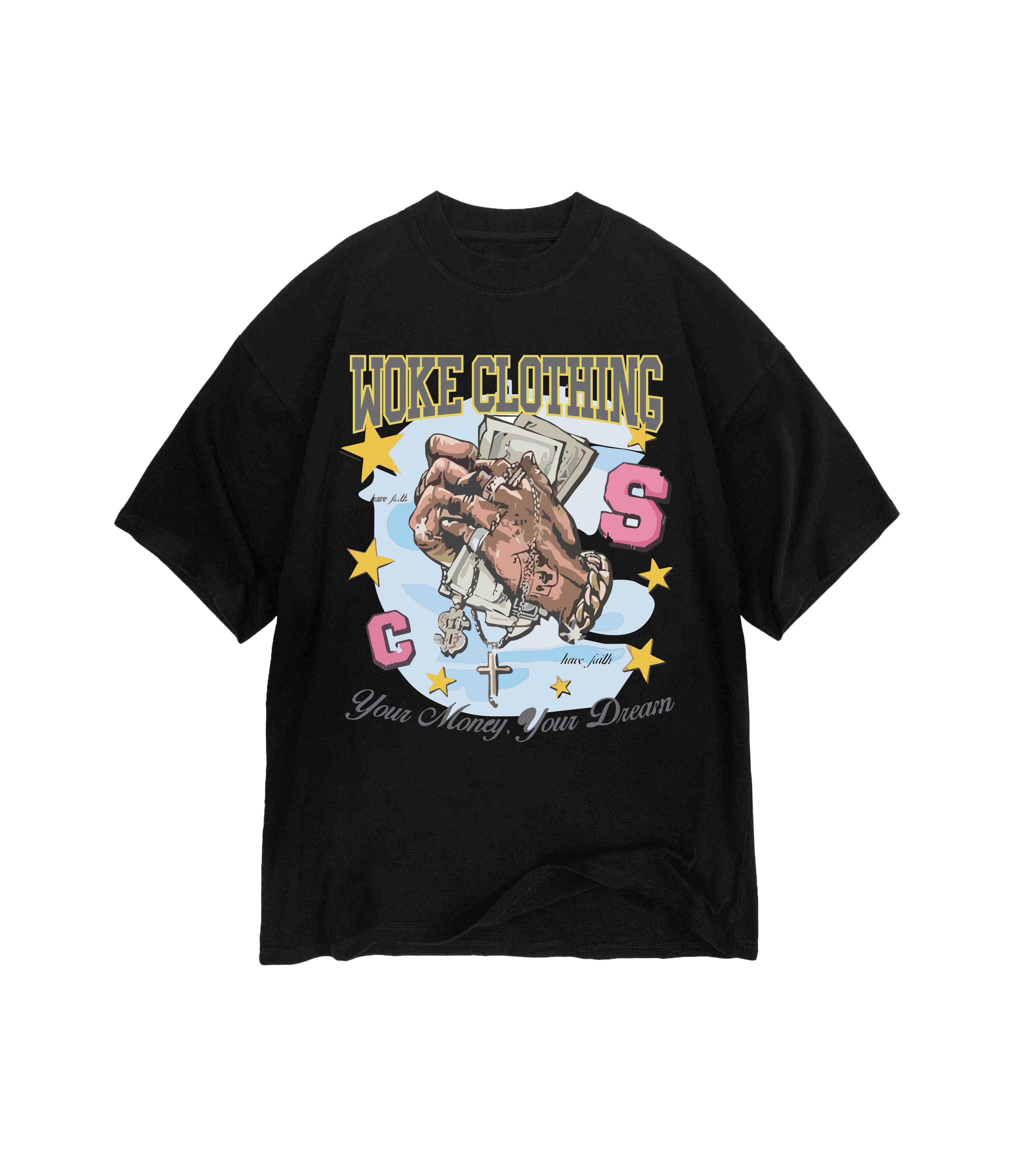 Camiseta Oversized YOUR MONEY