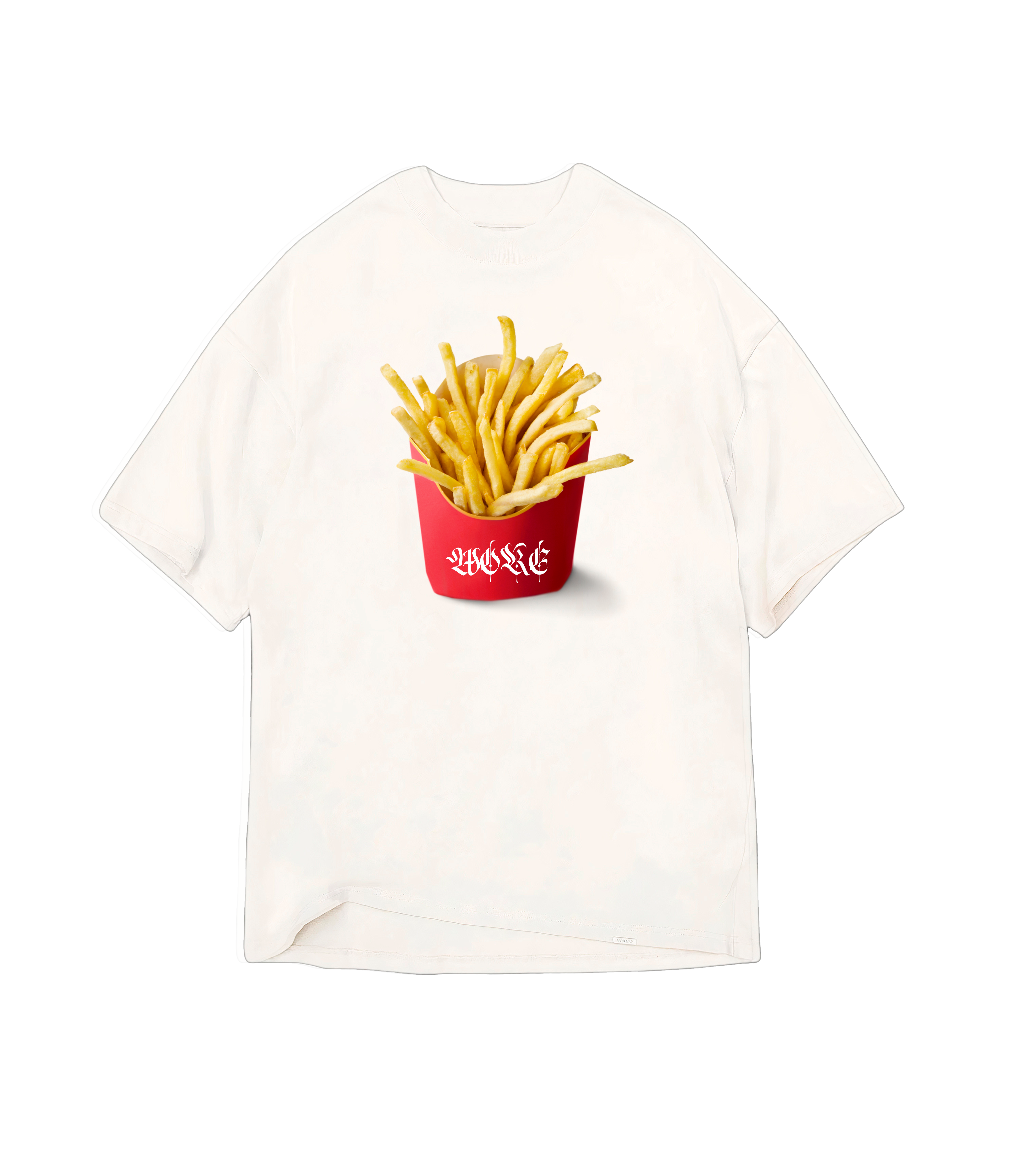 Camiseta Oversized French fries