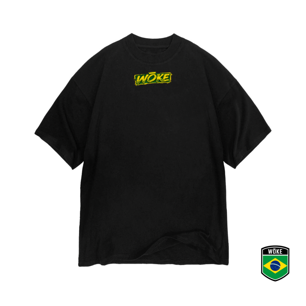 Camiseta Oversized Estética Brasileira