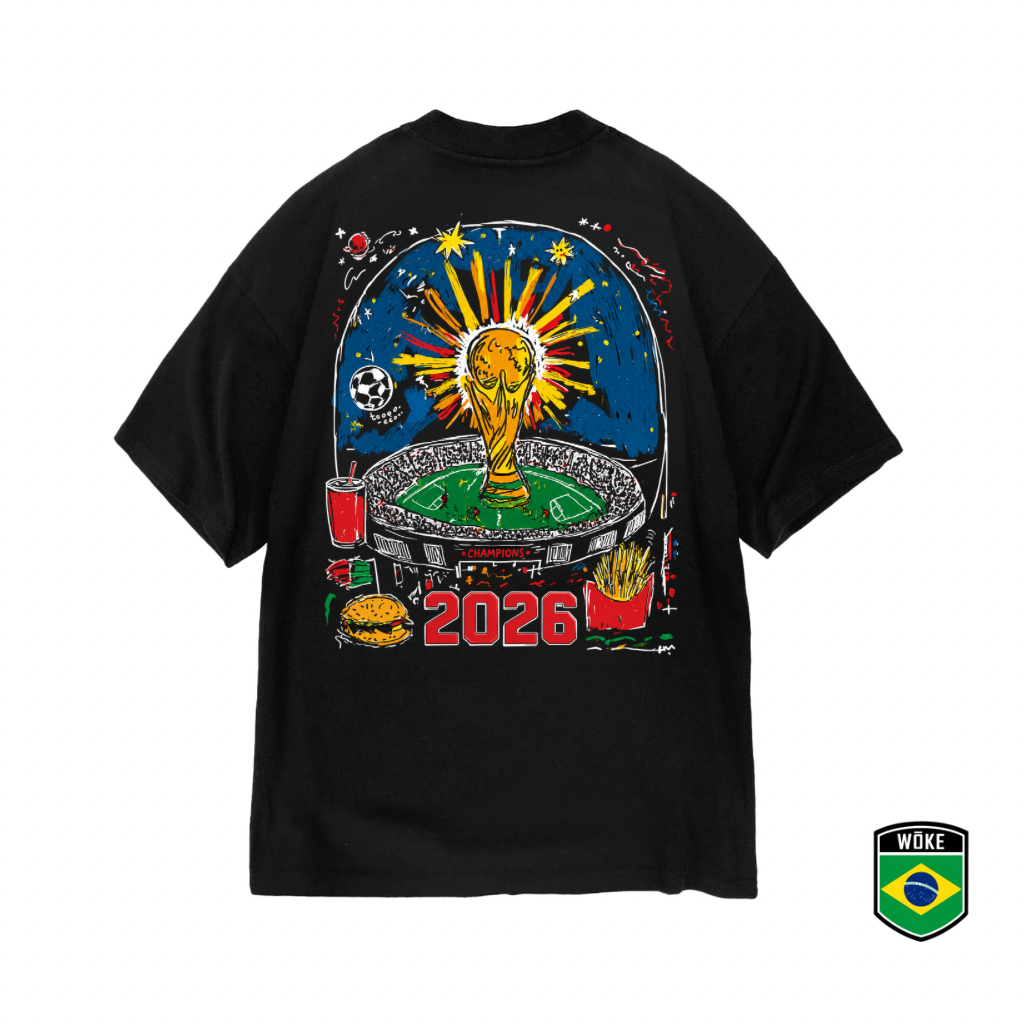 Camiseta Oversized Troféu