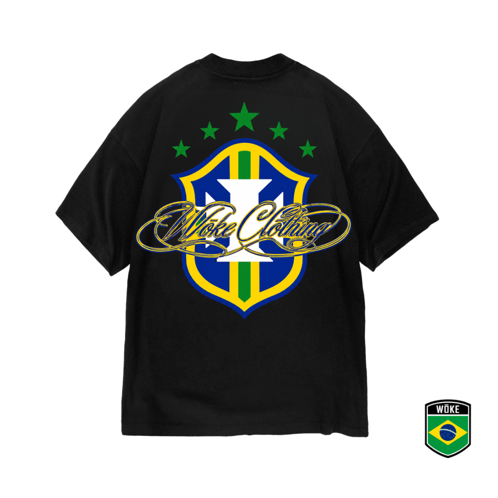 Camiseta Oversized Brasão