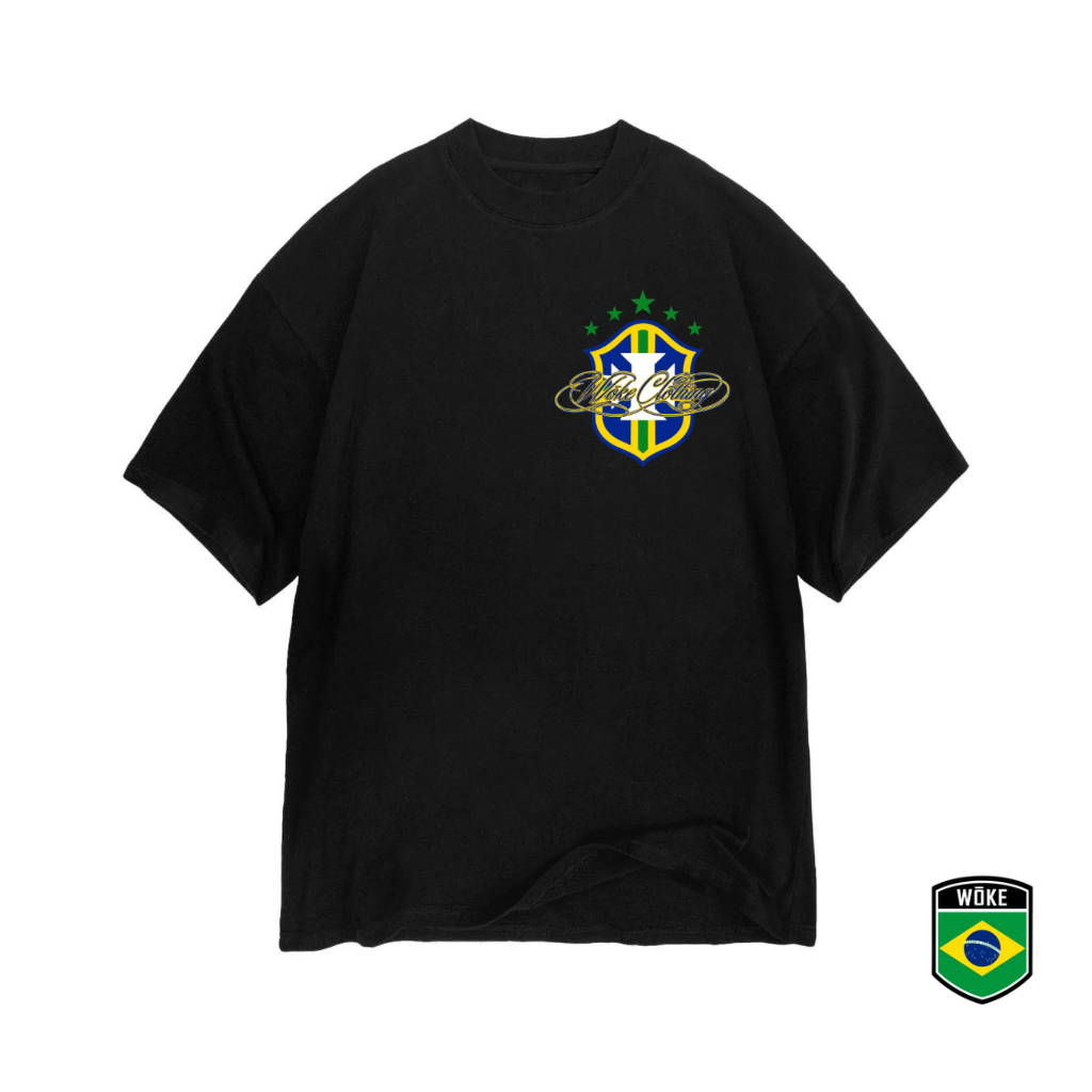 Camiseta Oversized Brasão