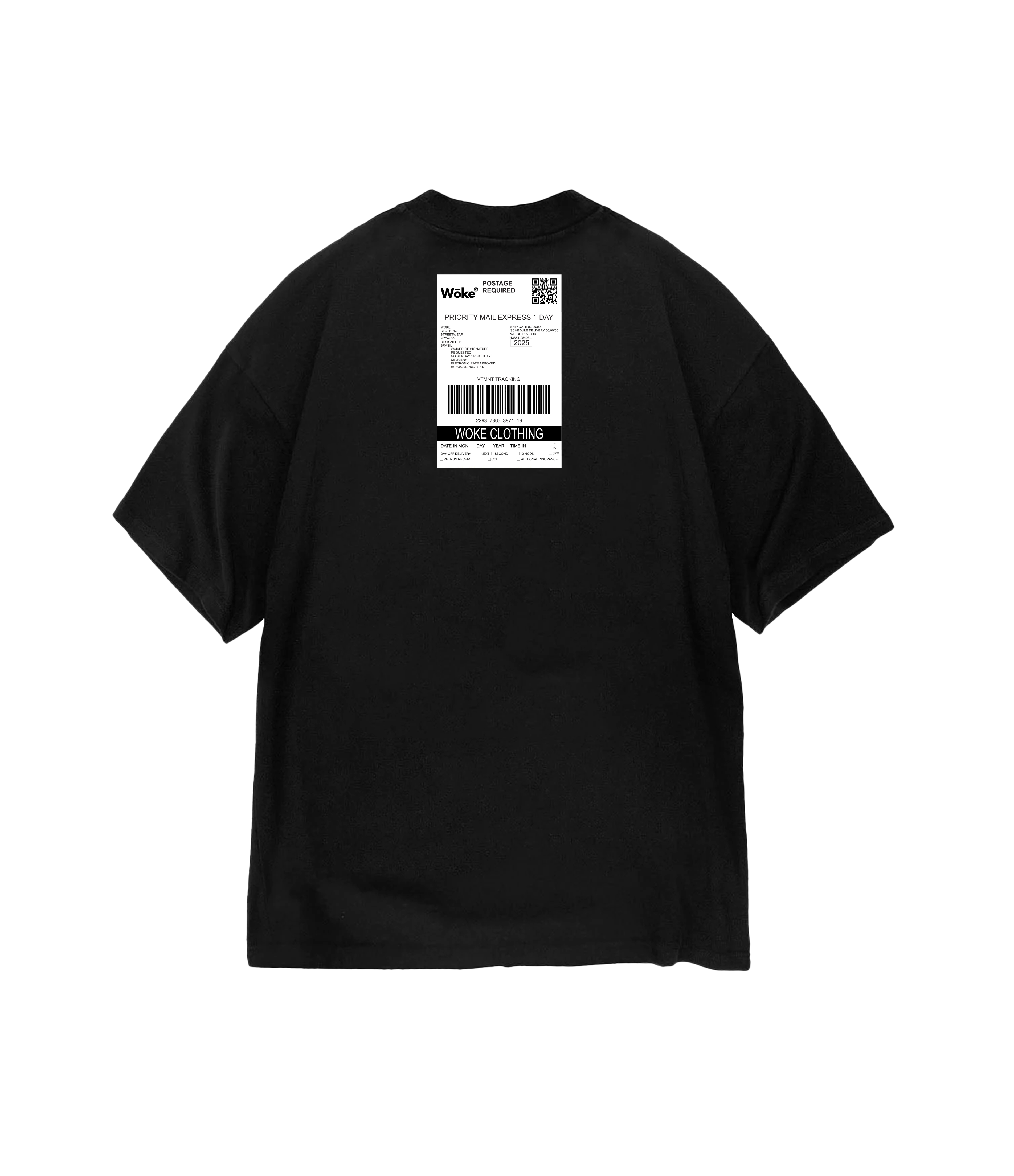 Camiseta Oversized Priority Tag