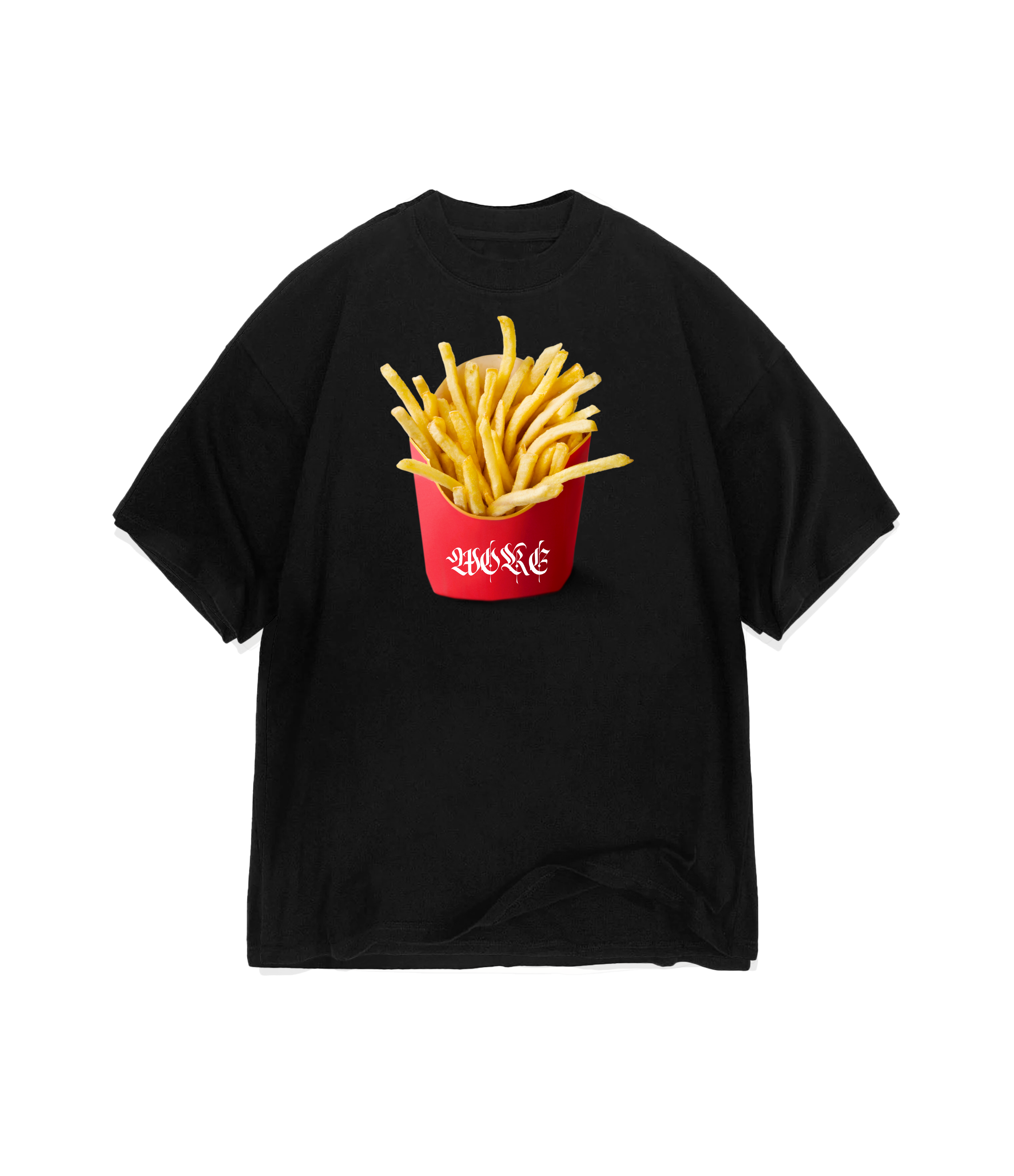 Camiseta Oversized French fries