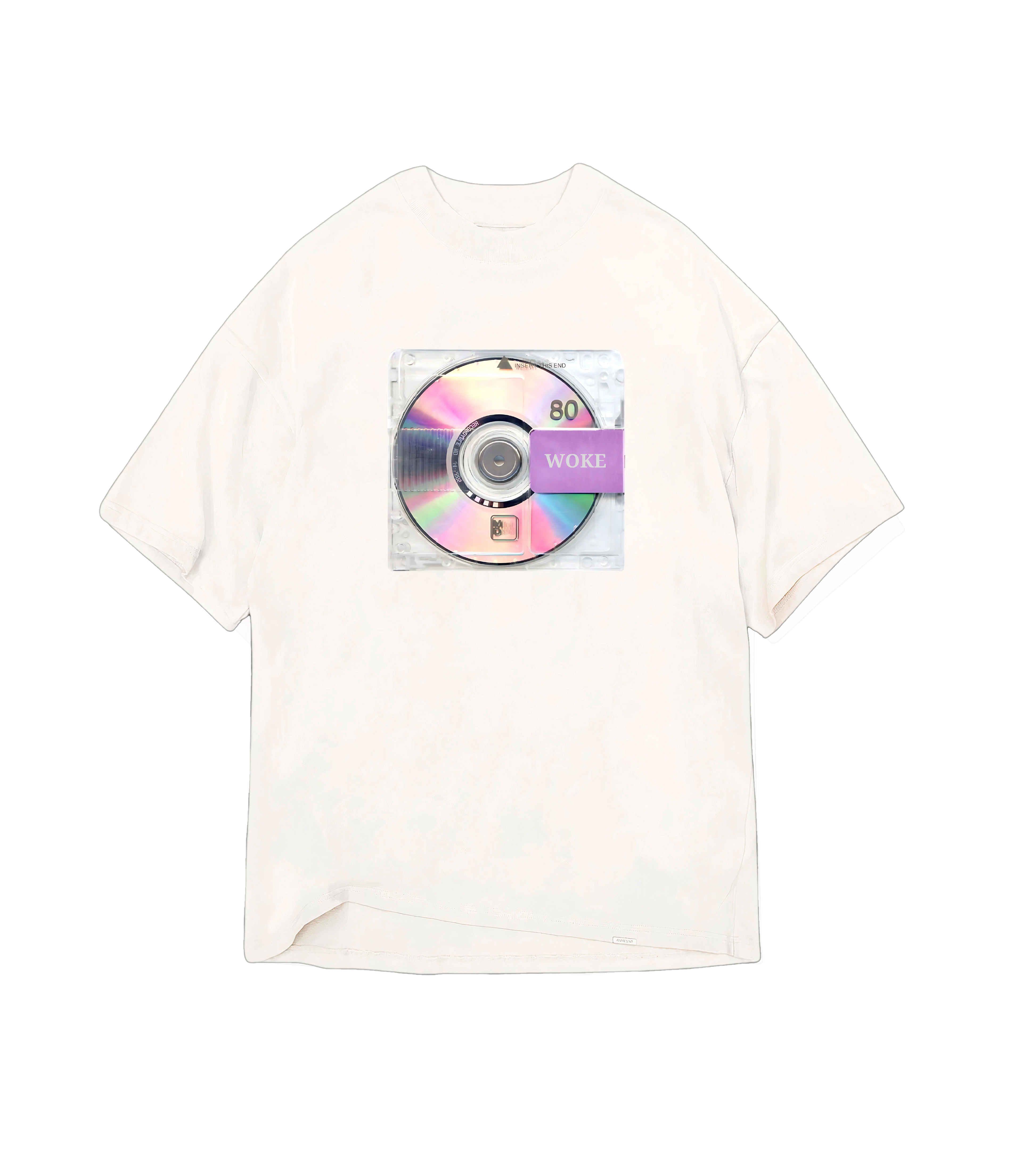 Camiseta Oversized Retro Frequency