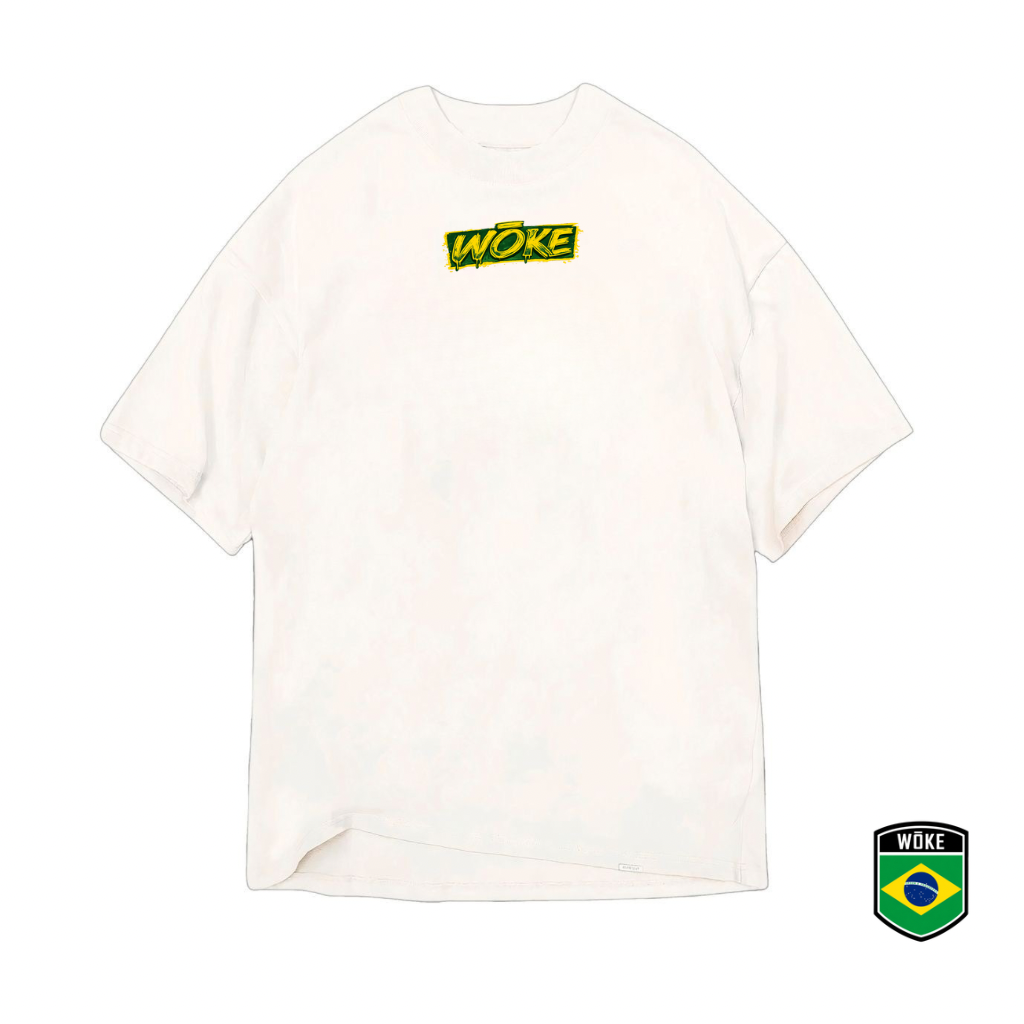 Camiseta Oversized Estética Brasileira