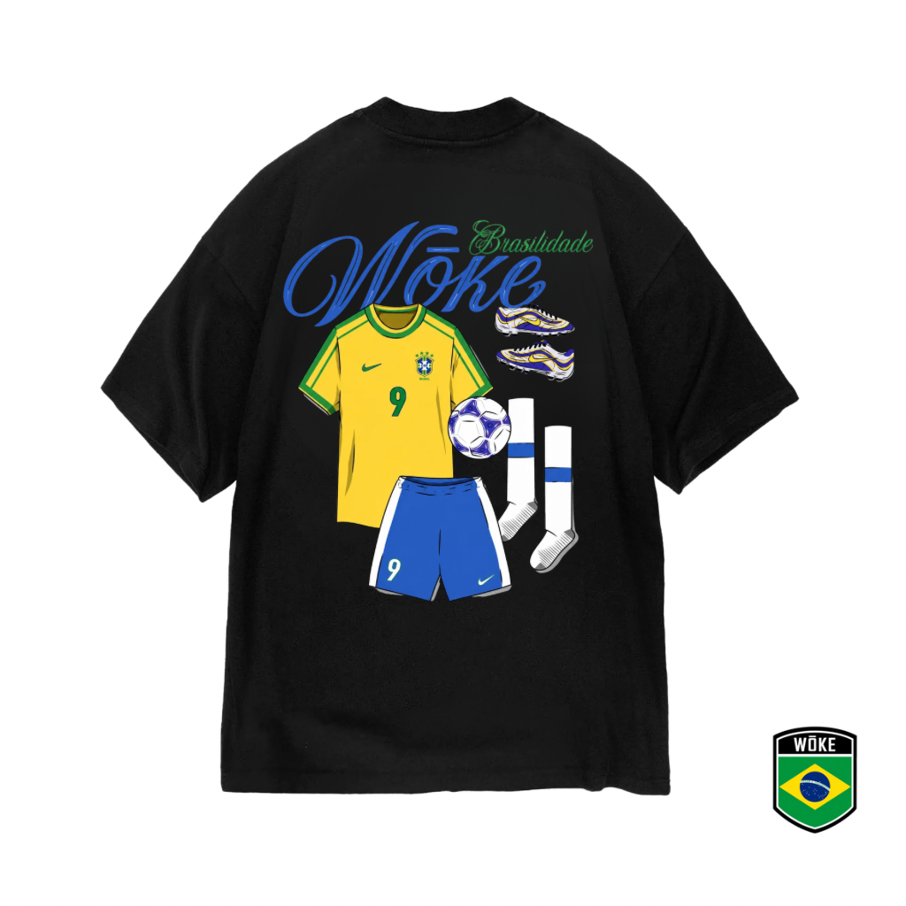 Camiseta Oversized Somos BR
