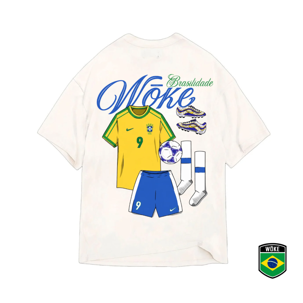 Camiseta Oversized Somos BR