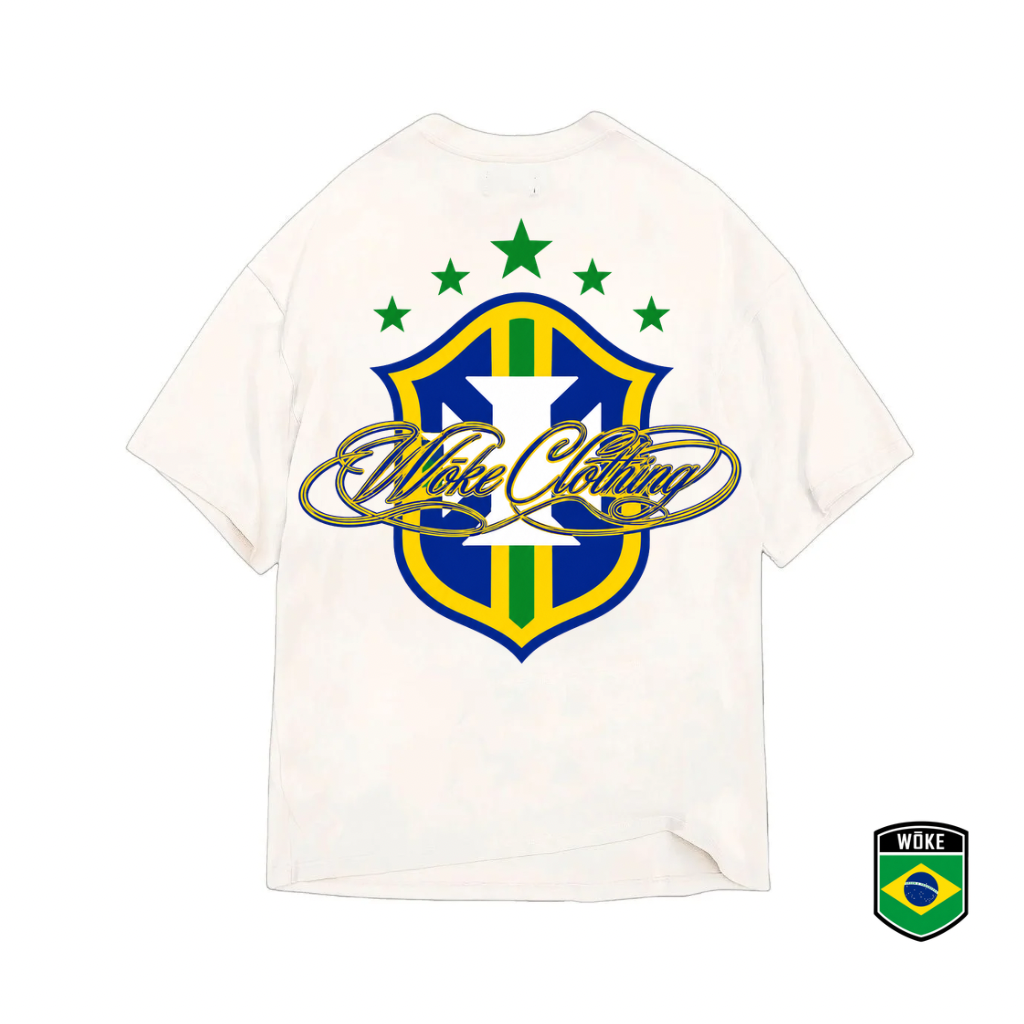 Camiseta Oversized Brasão