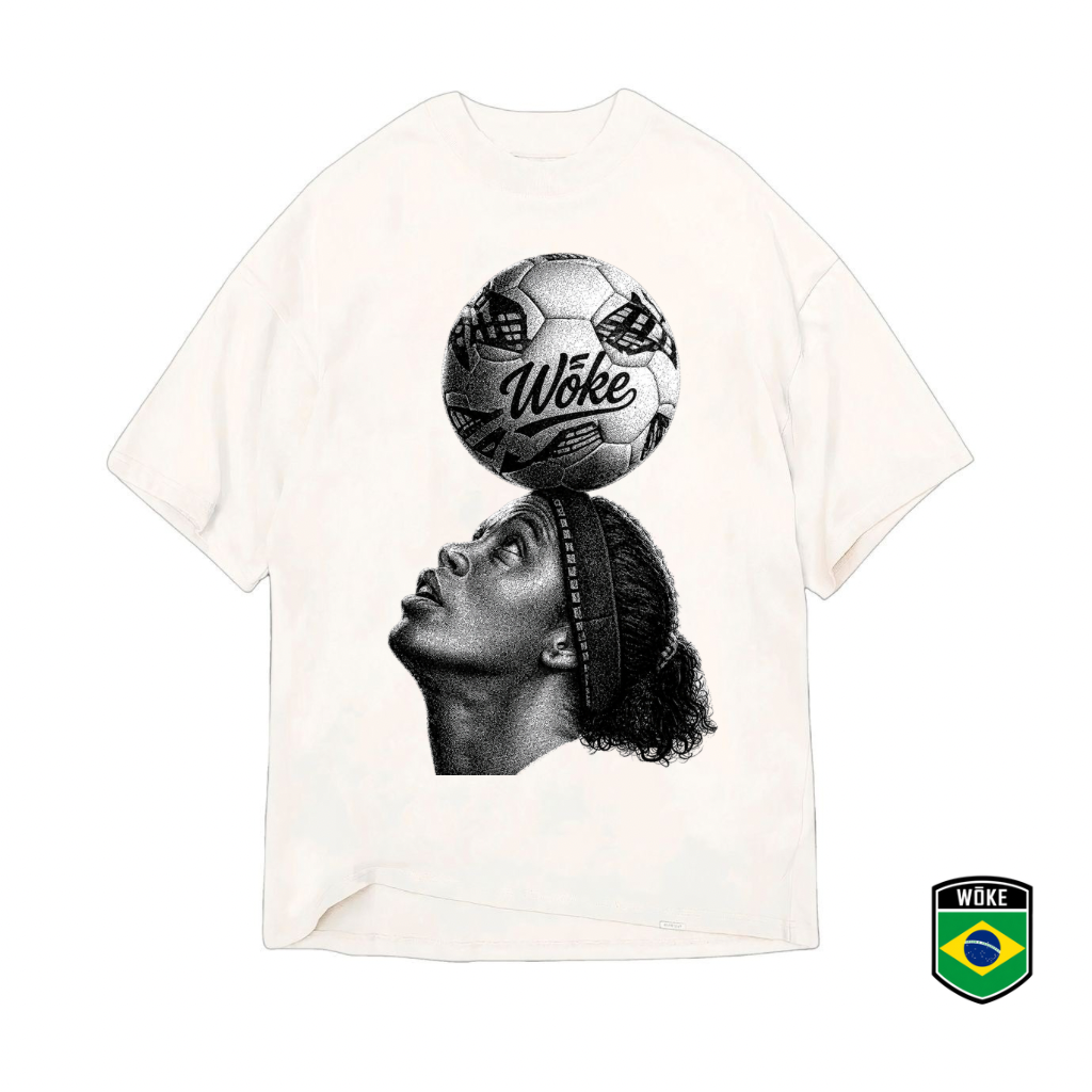 Camiseta Oversized Ronaldinho Gaúcho